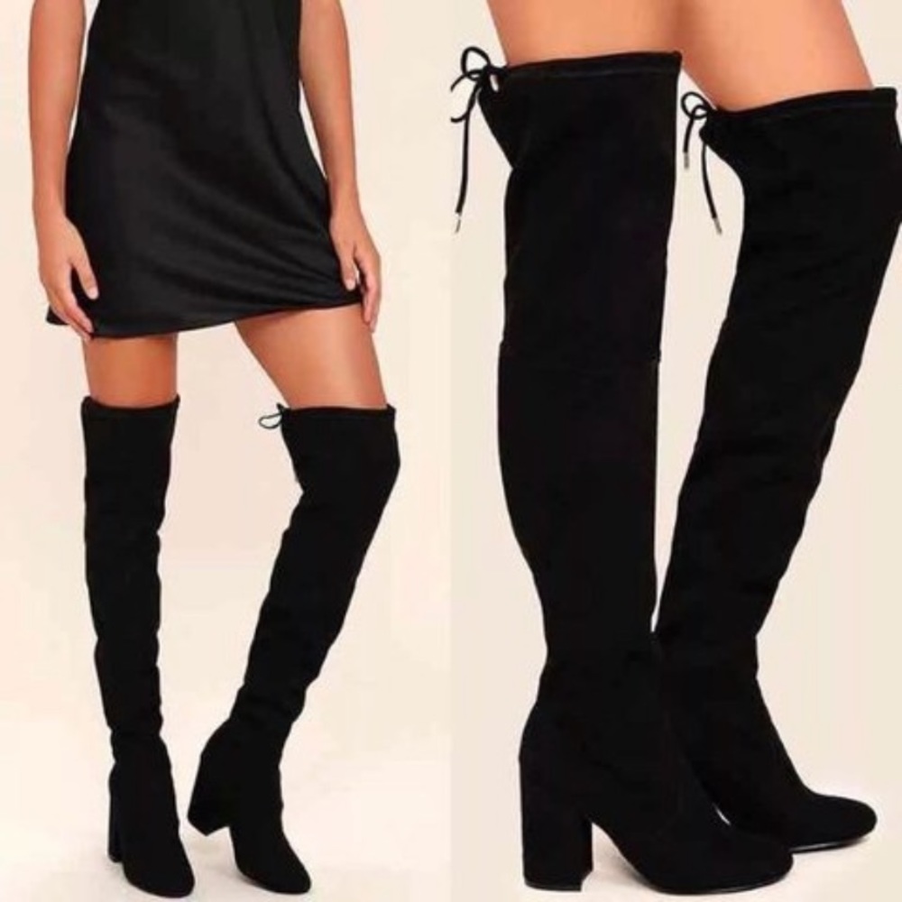 Steve Madden Suede Over the Knee